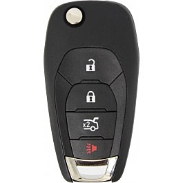 2016 - 2017 Chevrolet Cruze 'XL7 Systems Only' 4 Button Flip Key - 315MHZ - LXP-T003-2