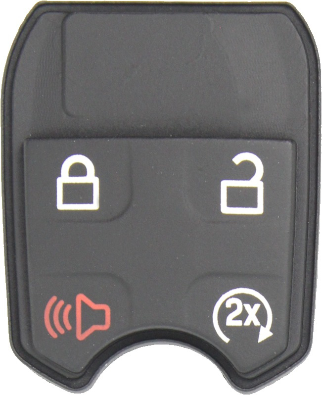 *PAD ONLY* 2011 - 2017 Ford 4 Button Remote Head Key NEW STYLE button pad w/ Remote Start - CWTWB1U793, OUCD6000022-1
