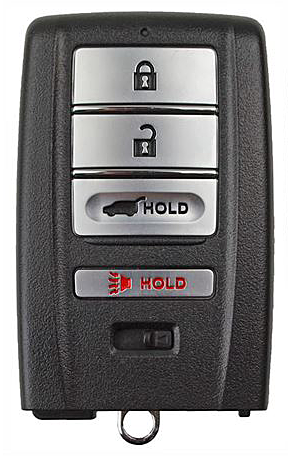 2019 - 2021 Acura RDX 4 Button Smart Remote w/ Hatch - Emergency Key Included - KR5T21/KR5121-2