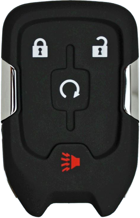 2017 - 2021 GMC 4 Button Smart Remote w/ Remote Start - Emergency Key Included - 433Mhz - HYQ1EA-2