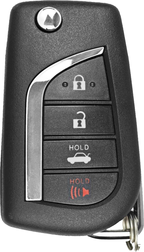 2018 - 2022 Toyota 4 Button Remote Flip Key w/ Trunk - HYQ12BFB - US Production - "H" Chip-1