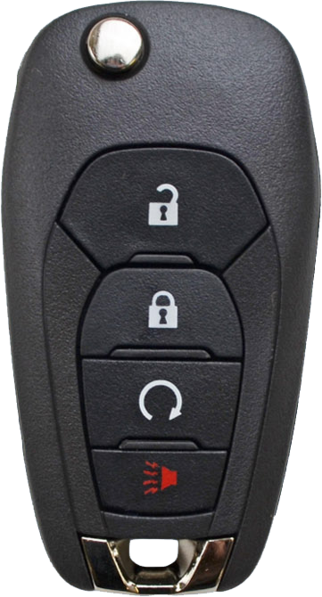 2019 Chevrolet Cruze 4 Button Remote Flip Key w/ Remote Start - LXP-T004 - 433Mhz-1