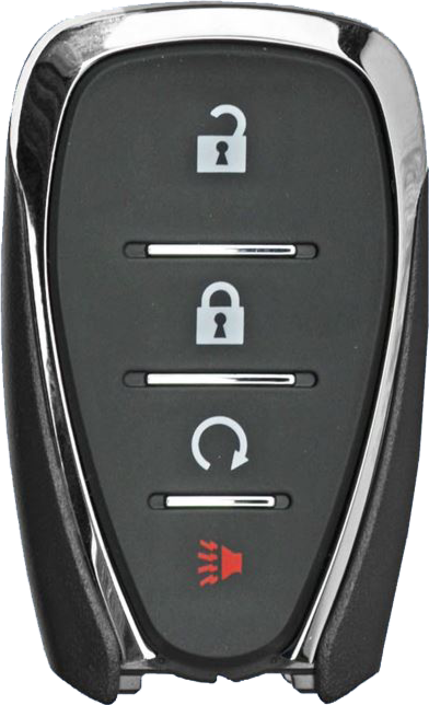 2016 - 2021 Chevrolet 4 Button Smart Remote w/ Remote Start - Emergency Key Included - 315Mhz - HYQ4AA-1