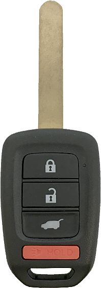 2017 - 2019 Honda 4 Button Remote Head Key w/ Hatch - G Chip - 433Mhz - MLBHLIK6-1TA-1