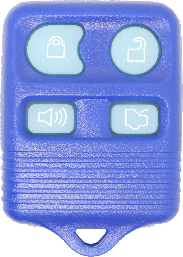 1998 - 2011 NEW Ford/Lincoln/Mercury 4 Button Keyless Entry Remote - Blue Glow - CWTWB1U331/CWTWB1U345/GQ43VT11T-2