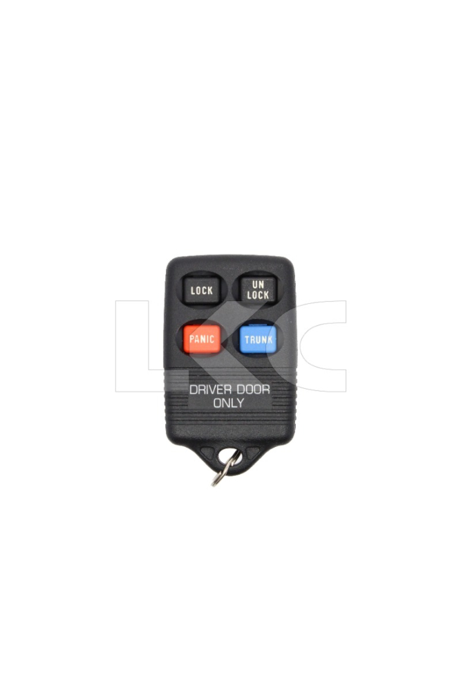 1993 - 1998 Ford, Lincoln, and Mercury 4 Button Keyless Entry Remote (Driver Door Only Key) - GQ43VT4T-1