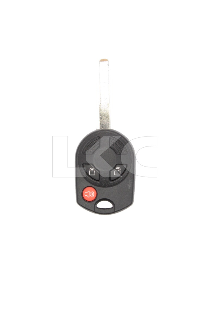 *SHELL & PAD ONLY* Ford (Old Style) 3 Button Remote Head Key Casing - High Security Blade - OUCD6000022-1