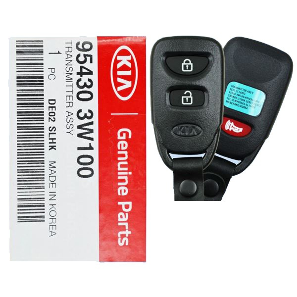 *NEW OEM* 2010 - 2013 Kia Sportage 3 Button Keyless Entry Remote Fob - NYOSEKS-SL10ATX-1