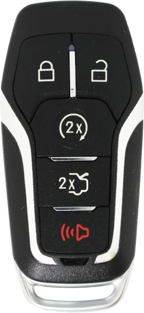 2013 - 2017 OEM Ford 5 Button Smart Remote - Emergency key included - M3N-A2C31243300-2