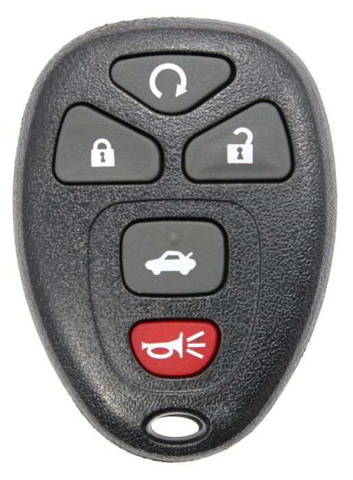 2006 - 2016 OEM GM 5 Button Keyless Entry Remote Fob w/ Remote Start/Trunk OUC60221, OUC60270-4