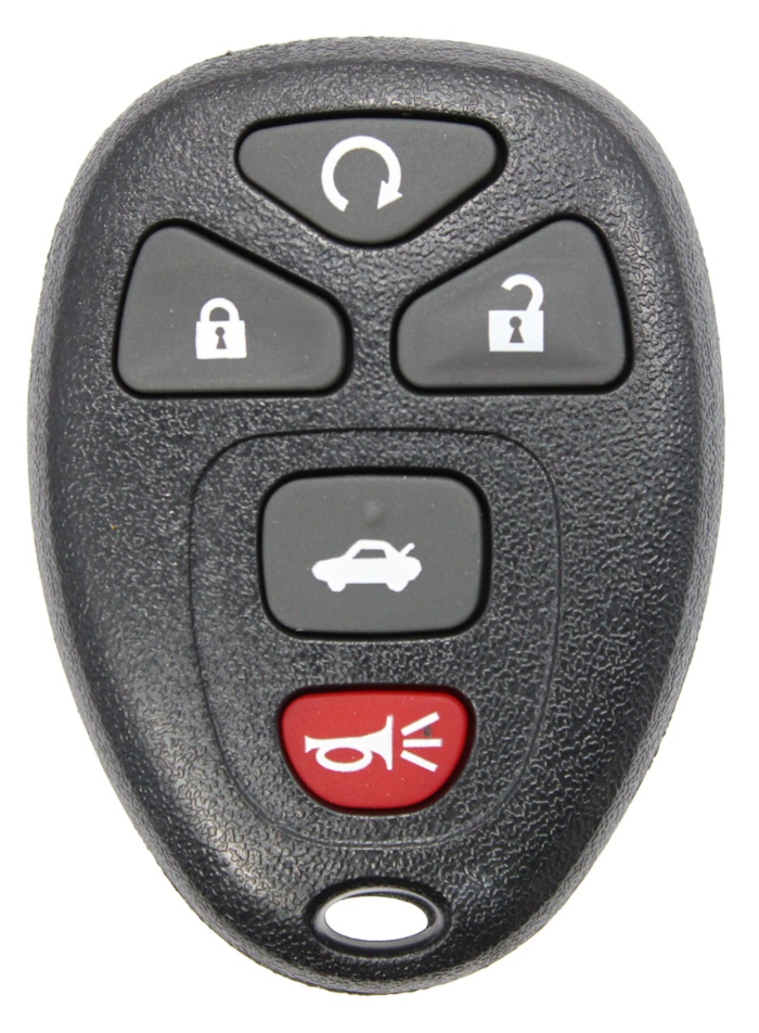 2004 - 2013 OEM GM 5 Button Keyless Entry Remote Fob w/ Remote Start - KOBGT04A-6