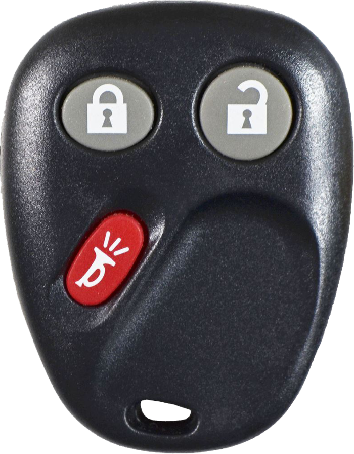 2002 - 2009 Replacement GM and Isuzu 3 Button Keyless Entry Remote Fob - MYT3X6898B-1