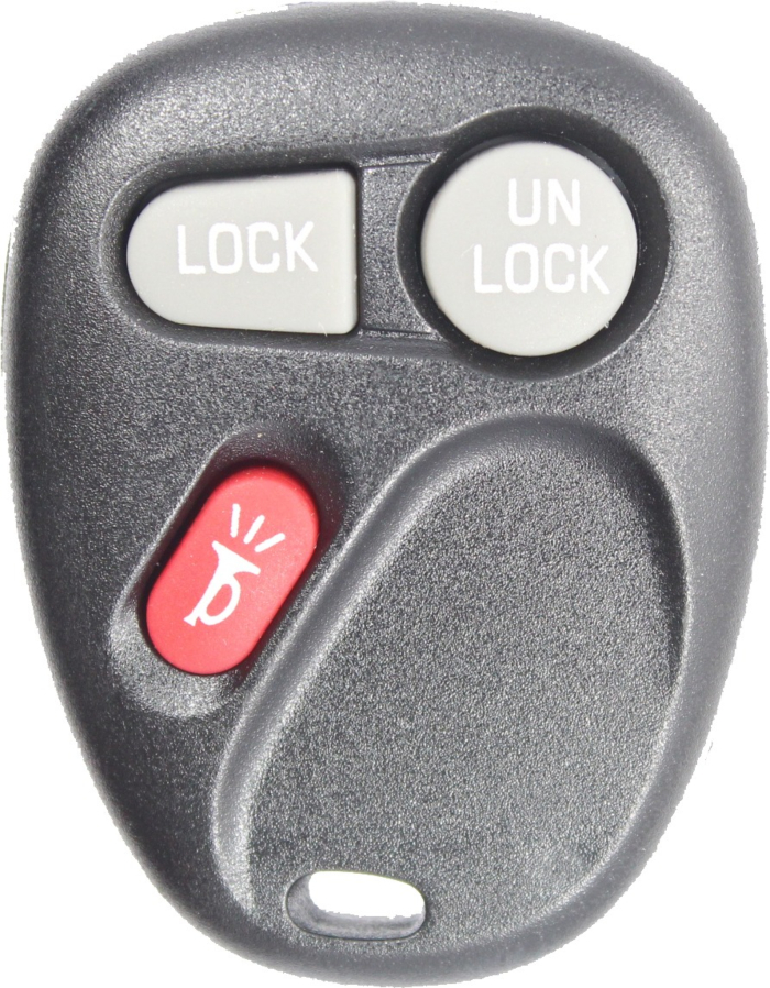 2001 - 2004 NEW Replacement GM 3 Button Keyless Entry Remote Fob - KOBLEAR1XT-7