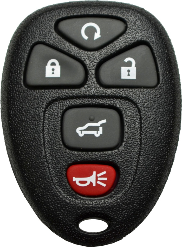 2007 - 2017 OEM GM 5 Button Keyless Entry Remote w/ Remote Start/Liftgate - OUC60270/OUC60221-1