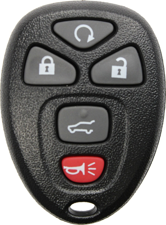 2007 - 2017 NEW Replacement GM 5 Button Keyless Entry Remote w/ Remote Start/Liftgate - OUC60270/OUC60221-1