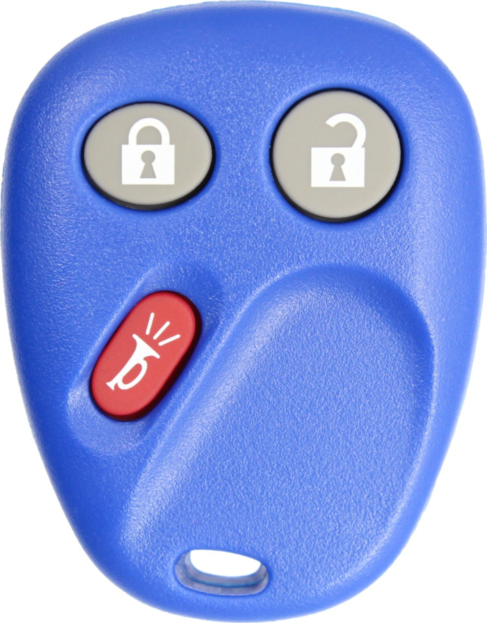 2003 - 2007 NEW Replacement GM 3 Button Keyless Entry Remote - Blue - LHJ011-2