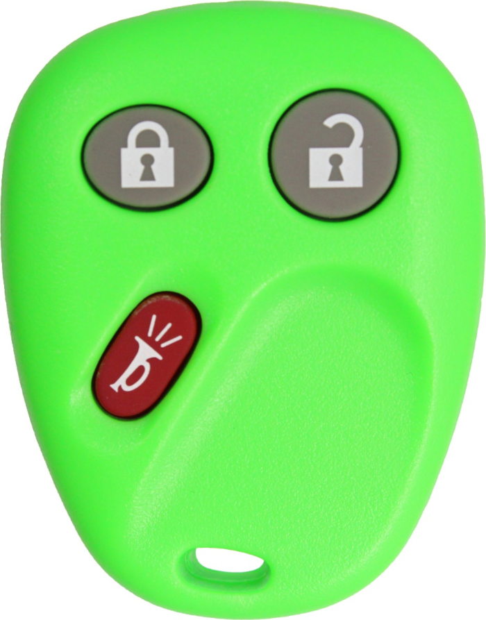 2003 - 2007 NEW Replacement GM 3 Button Keyless Entry Remote - Green - LHJ011-2