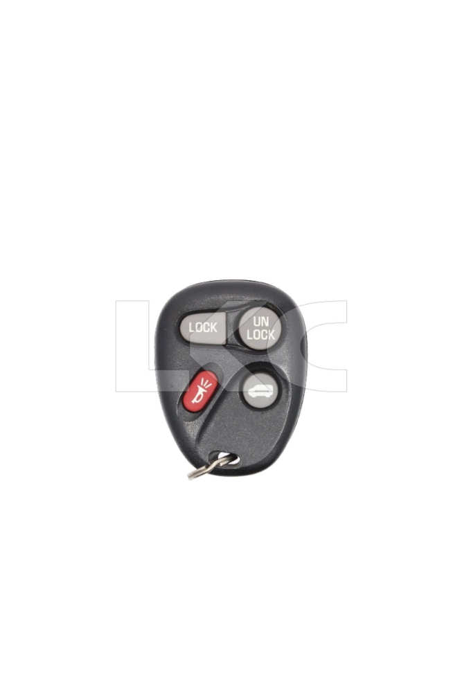 1997 - 2001 GM (Vans) 4 Button Keyless Entry Remote w/ Sliding Door - ABO0204T-1