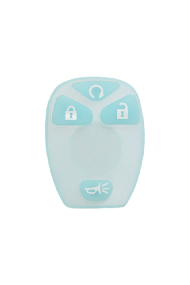 *PAD ONLY* GM 4 Button w/ Remote Start Keyless Entry Remote Glow Pad - Glow - OUC60270, OUC60221-1