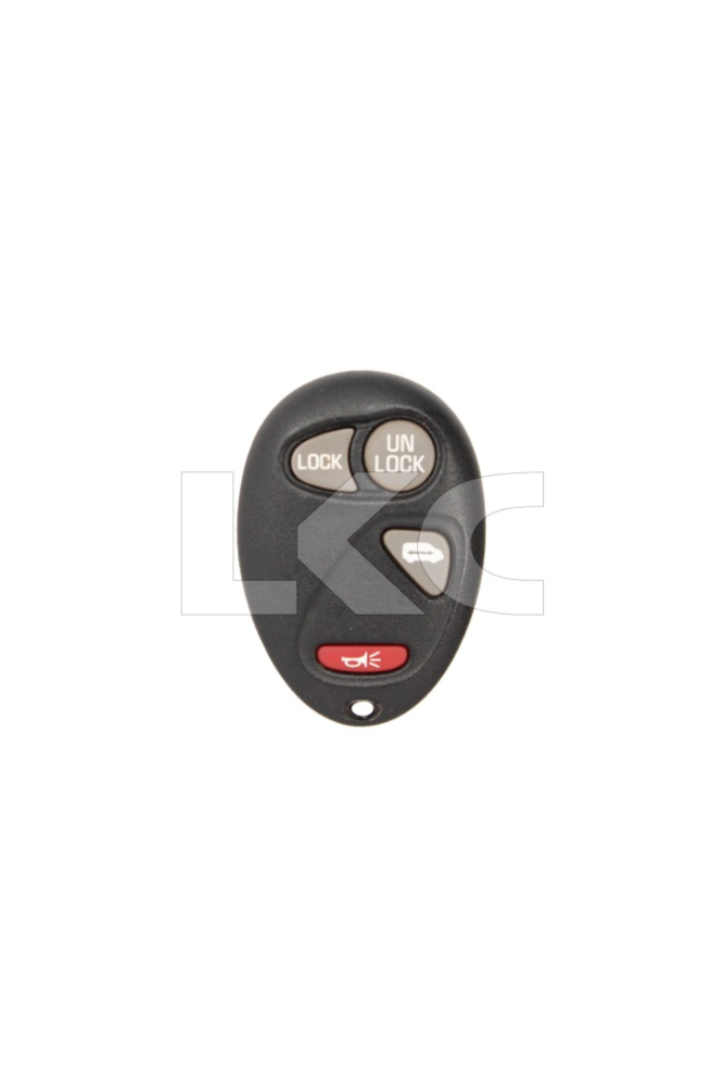 2001 - 2005 GM (Vans) 4 Button Keyless Entry Remote Fob w/ One Sliding Door - L2C0007T-1