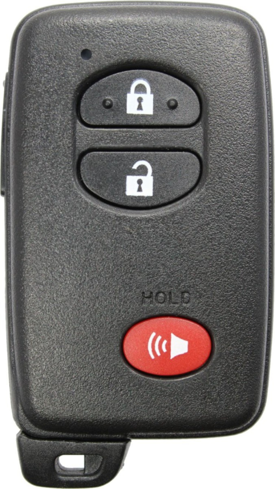 2010 - 2012 Toyota 3 Button Smart Key - Emergency key included - E Board - HYQ14AAB-1
