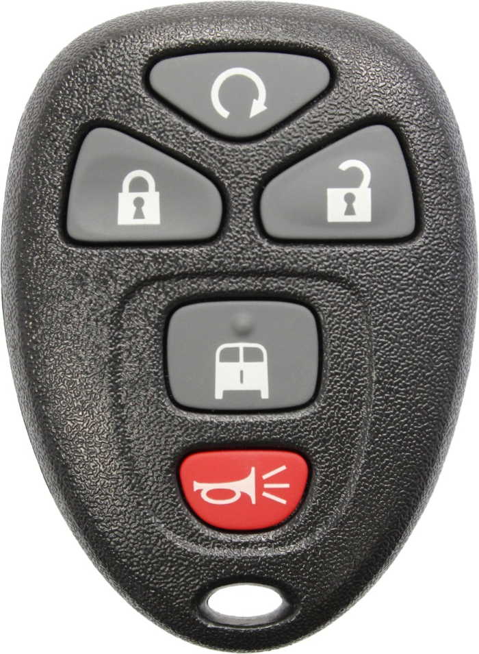 2008 - 2017 Chevrolet/GMC 5 Button Keyless Entry Remote Fob w/ Remote Start & Rear Doors - OUC60221-1