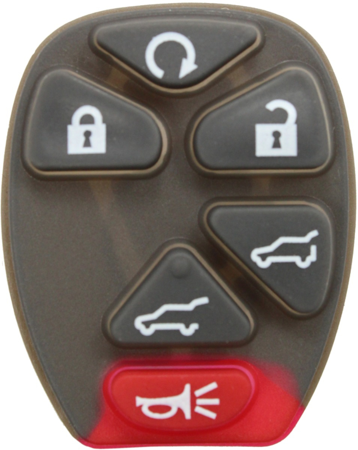 *PAD ONLY* GM 6 Button Remote Pad - OUC60270/OUC60220-1