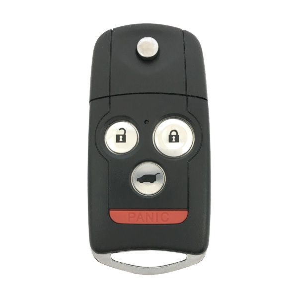 2009 - 2013 Acura ZDX 4 Button Remote Flip Key w/ Hatch - MLBHLIK-1T-1