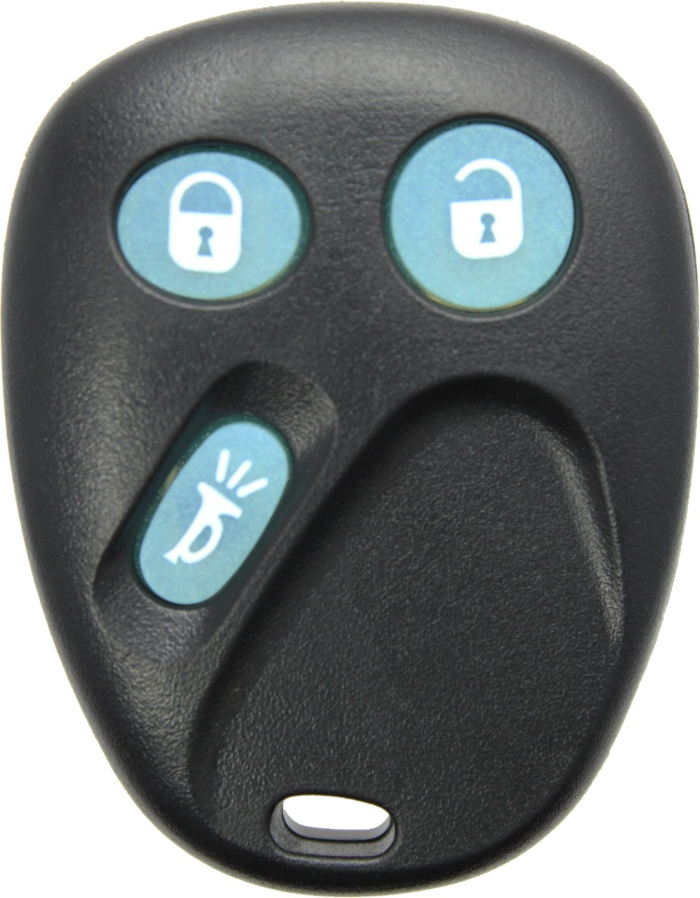 2003 - 2007 NEW Replacement Glow in the Dark GM 3 Button Keyless Entry Remote - LHJ011-4