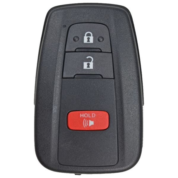 2018 - 2021 Toyota C-HR 3 Button Smart Key - Emergency Key Included - MOZBR1ET-1