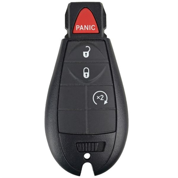 2013 - 2020 NEW Replacement Dodge RAM 4 Button Fobik w/ Remote Start - Emergency key included - GQ4-53T-1