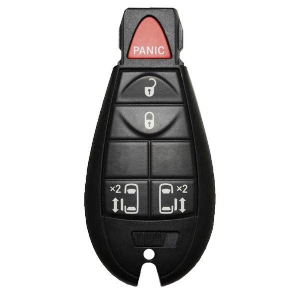 2008 - 2010 Dodge Grand Caravan 5 Button Fobik Key - Emergency key included - M3N5WY783X-2