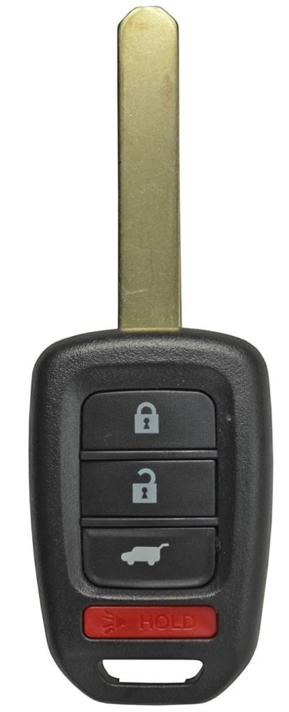 2014 - 2019 Honda 4 Button Remote Head Key w/ Hatch - G Stamp - MLBHLIK6-1T-1