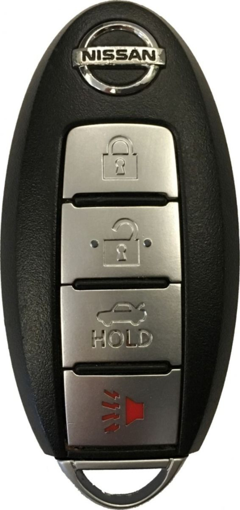 2013 - 2015 Nissan Altima 4 Button Smart Remote w/ Trunk - Emergency key included - KR5S180144014 / IC: 014-1