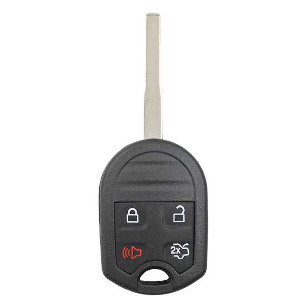 *NEW AFTERMARKET UNIVERSAL* Ford 4 Button Remote Head Key w/ Trunk - High Security Blade - OUCD6000022, CWTWB1U793, CWTWB1U722-1