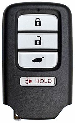 2014 - 2016 Honda CR-V 4 Button Smart Remote w/ Hatch - Emergency key included - ACJ932HK1210A -2