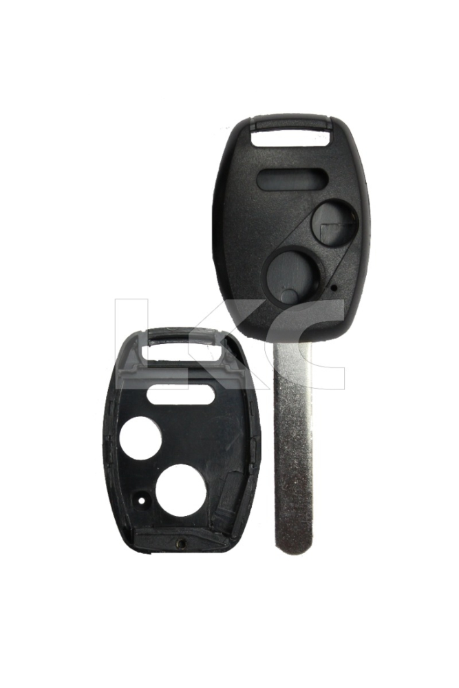 *SHELL ONLY* Honda 3 Button Remote Head Key Case - WITHOUT chip slot-1