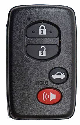 2012 - 2015 Scion 4 Button Smart Remote w/ Trunk - Emergency key included - HYQ14ACX-1