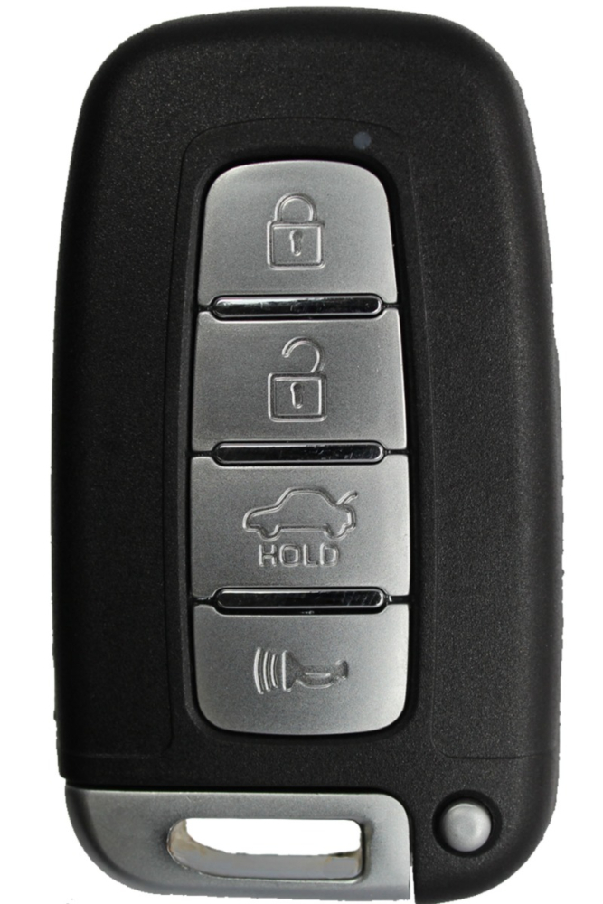 *SHELL & PAD ONLY* Hyundai/Kia 4 Button Smart Key Casing - SY5HMFNA04-4