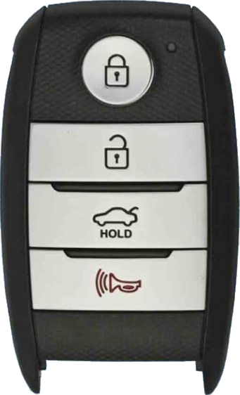 2014 - 2016 Kia Forte 4 Button Smart Remote - Emergency Key Included - CQOFN00040-1