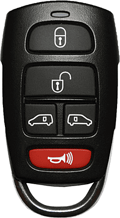 2006 - 2008 Hyundai Entourage 5 Button Keyless Entry Remote Fob w/ Sliding Doors - SV3-100060234-1