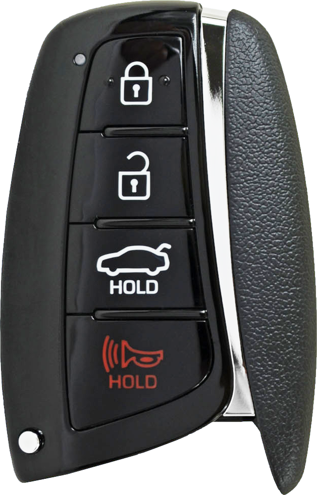 2014 - 2017 Hyundai 4 Button Smart Remote - Emergency Key Included - SY5DMFNA433-2