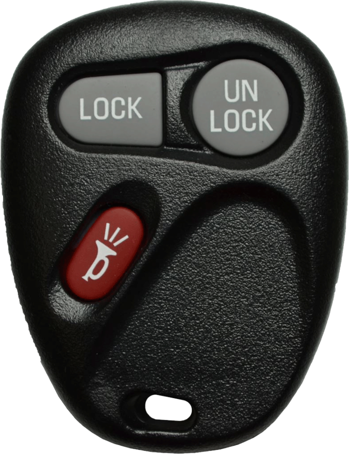 2003 - 2007 NEW Replacement Cadillac CTS/SRX 3 Button Keyless Entry Remote Fob - L2C0005T-1