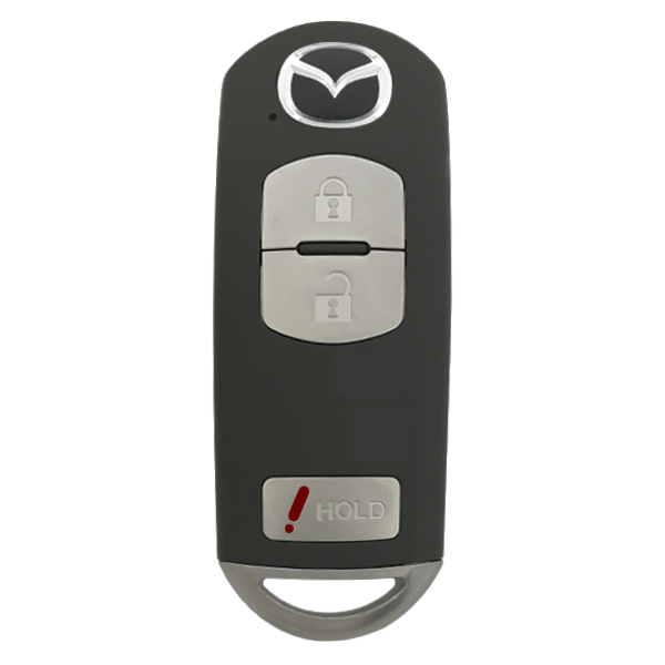 2010 - 2012 Mazda 3 Button Smart Remote - Emergency key included - WAZX1T763SKE11A03-1