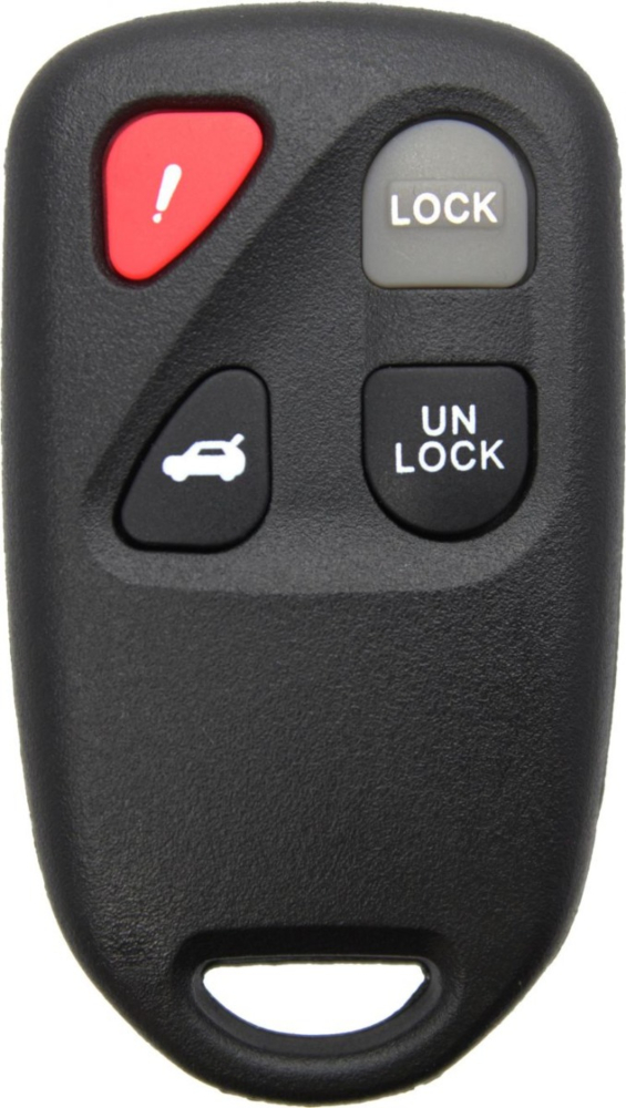 2001 - 2005 Mazda 4 Button Keyless Entry Remote Fob - KPU41701-1