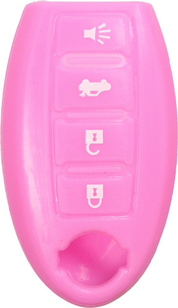 *PROTECT YOUR REMOTE* Nissan 4 Button Remote Silicone Cover - Pink-2