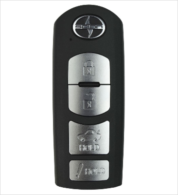 2016 Scion iA 4 Button Smart Remote - Emergency Key Included - WAZSKE13D01-1