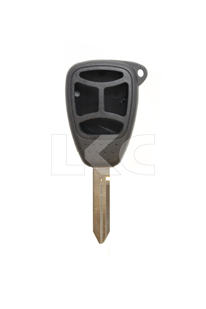 *SHELL & PAD ONLY* Chrysler Dodge Jeep 4 Button HATA Brand-2