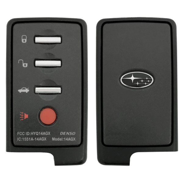 2014 Subaru 4 Button Keyless Entry Smart Remote (GNE Board) - Emergency Key NOT Included - HYQ14AGX-1