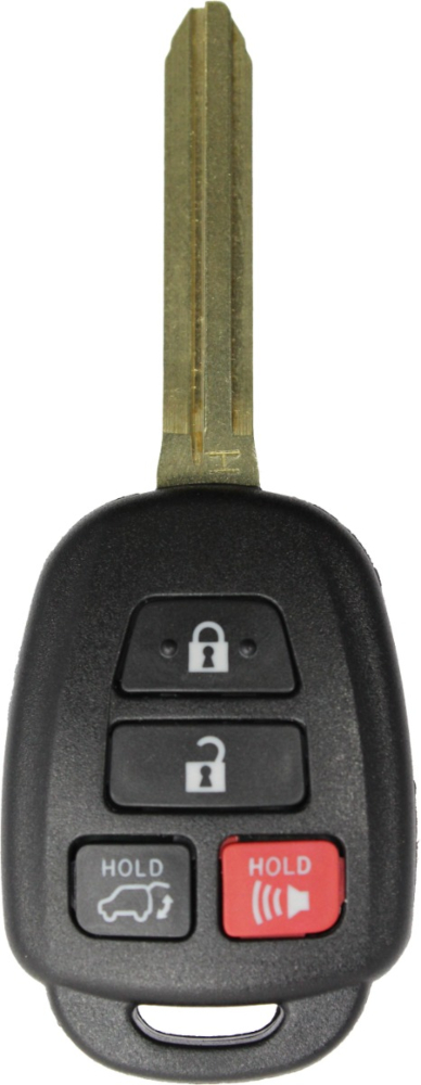 2013 - 2019 Toyota 4 Button Remote Head Key w/ Hatch - GQ4-52T - H Blade-1